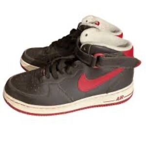 🔥NIKE AIR FORCE 1 BAROQUE BROWN RED 4.5Y 315195-261 Women 6.5 Cooper Malone Matt